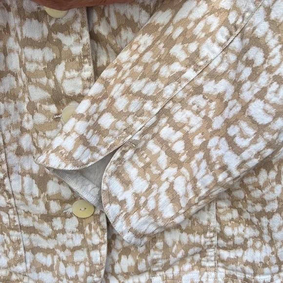 Ruby Rd Women's Gold Studded Short Jacket Size 10P - Picture 7 of 8